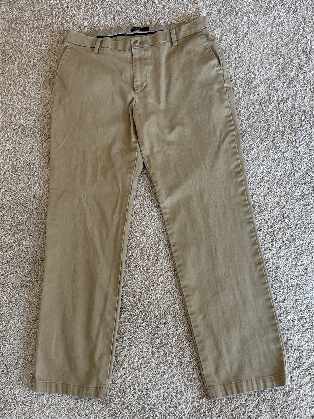 Dockers Khaki Straight-Leg Chino Pants